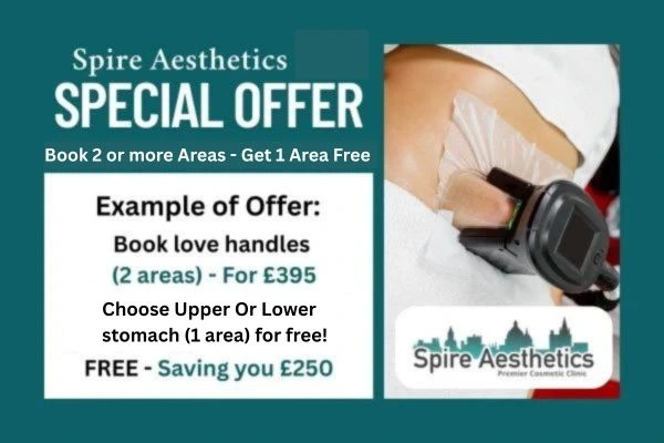 Fat Freezing Promotion Leominster from Spire Aesthetics - Book Today!