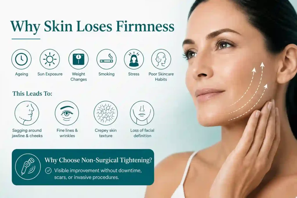 What Makes Skin Lose Firmness and Why Do People Seek Non-Surgical Tightening Leominster?